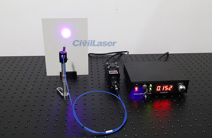 405nm fiber coupled laser